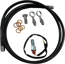 Load image into Gallery viewer, Hawg Halters Inc Brake Line - Softail - '18+ - Forward Control BHK-040-B - Main Product View