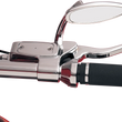 Load image into Gallery viewer, Hawg Halters Inc Brake Master Cylinder Assembly - 9/16" - Chrome HBMA-CS21 - Side View