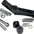 Load image into Gallery viewer, Hawg Halters Inc Radial Caliper Mount Adapter Kit - Black FBRMAB-108 - Side View