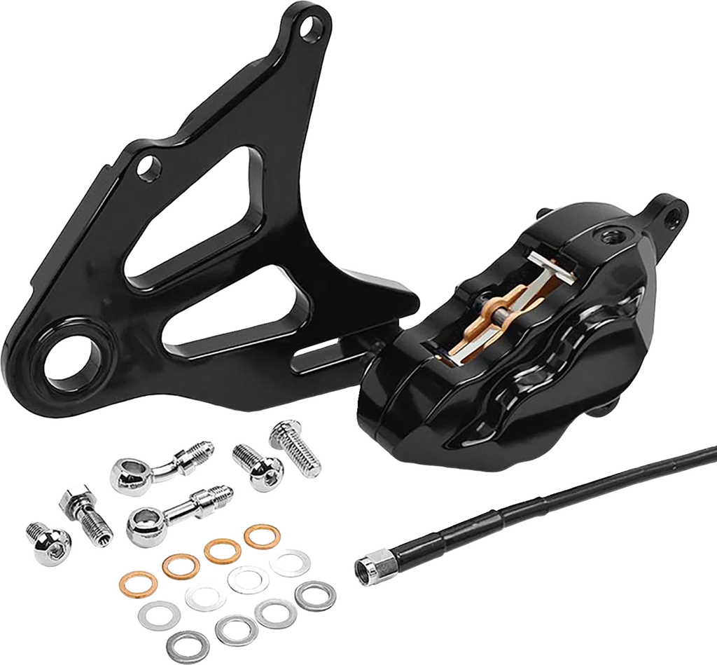 Hawg Halters Inc Rear Caliper - Black RKSTAB518 - Main Product View