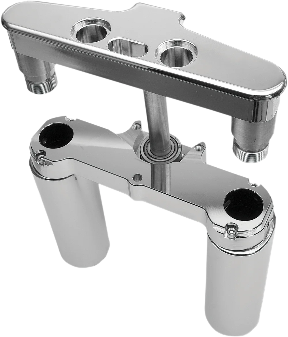 Hawg Halters Inc Triple Tree - 4° - Chrome 41FBCR4 - Side View