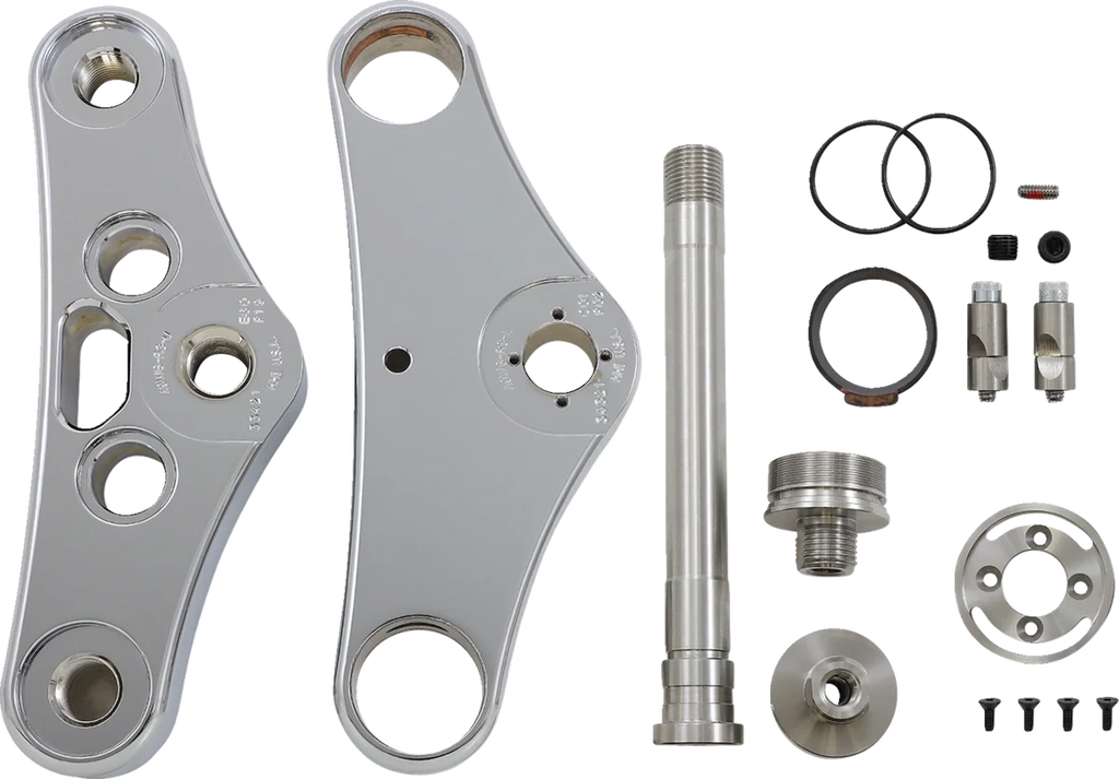 Hawg Halters Inc Triple Tree - 49 mm - Chrome 49WGCR3-HFS - Main Product View