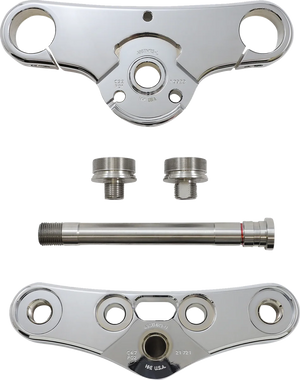 Hawg Halters Inc Triple Tree - 49 mm - Chrome 49WGCR3-ST18 - Main Product View