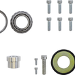 Load image into Gallery viewer, Hawg Halters Inc Triple Tree - 49 mm - Stock Replacement - Black 49FLAR3-SR14 - Side View