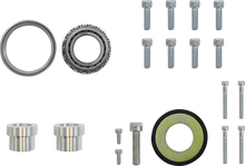 Load image into Gallery viewer, Hawg Halters Inc Triple Tree - 49 mm - Stock Replacement - Black 49FLAR3-SR14 - Side View