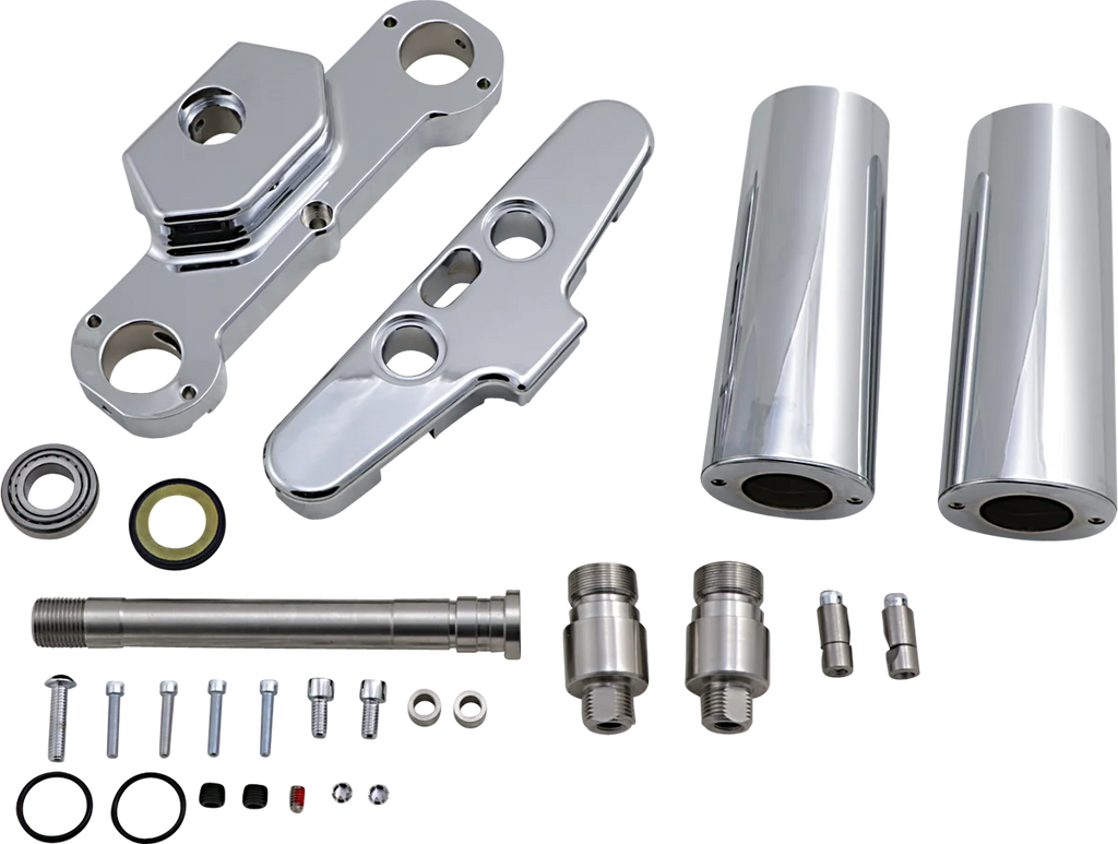 Hawg Halters Inc Triple Tree Kit - 26" - Chrome - '00-'17 41FBCR6 - Main Product View