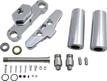 Load image into Gallery viewer, Hawg Halters Inc Triple Tree Kit - 26" - Chrome - '00-'17 41FBCR6 - Main Product View