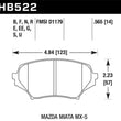 Load image into Gallery viewer, Hawk 06-14 Mazda MX-5 Miata (NC) DTC-70 Race Front Brake Pads - Main Product View