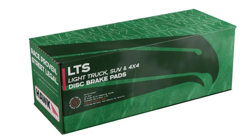 Hawk 08-16 Toyota Highlander LTS Street Front Brake Pads - Detail View