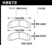 Load image into Gallery viewer, Hawk 10-14 / 17-20 Ford F-150 Front DTC-70 Brake Pads - Main Product View