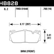 Load image into Gallery viewer, Hawk 12-17 BMW M6 / 14-17 BMW M6 Gran Coupe / 13-16 BMW M5 HPS 5.0 Front Brake Pads - Main Product View