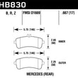 Load image into Gallery viewer, Hawk 13-16 Mercedes-Benz SL63 AMG/SL65 AMG Perfromance Ceramic Street Rear Brake Pads - Main Product View