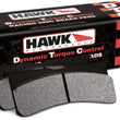 Load image into Gallery viewer, Hawk 14-17 Porsche 911 GT3 DTC-60 Race Rear Brake Pads - Back View