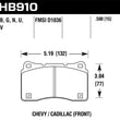 Load image into Gallery viewer, Hawk 15-16 Cadillac XTS / Chevrolet Corvette HP+ Front Brake Pads - Main Product View