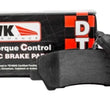 Load image into Gallery viewer, Hawk 15-17 Ford Mustang Performance DTC-60 Rear Brake Pads - Back View
