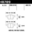 Load image into Gallery viewer, Hawk 15-20 Audi A3 / 19-20 Volkswagen Jetta HP+ Street Rear Brake Pads - Main Product View