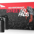 Load image into Gallery viewer, Hawk 16-18 Porsche Macan HPS 5.0 Street Rear Brake Pads - Installation View