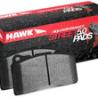 Load image into Gallery viewer, Hawk 18-19 Jeep Grand Cherokee Trackhawk HPS 5.0 Front Brake Pads - Installation View