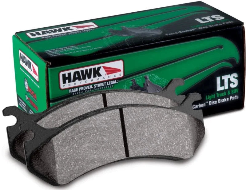 Hawk 19-20 Silverado/Sierra 1500 LTS Street Rear Brake Pads - Main Product View