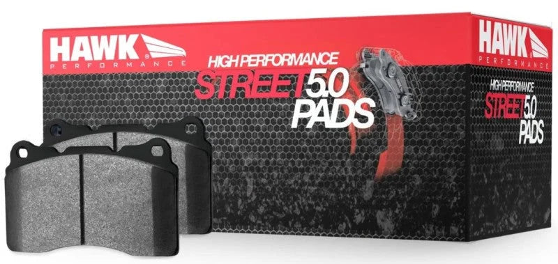 Hawk 19+ Chevy Corvette C8 Street HPS 5.0 Brake Pad - Side View