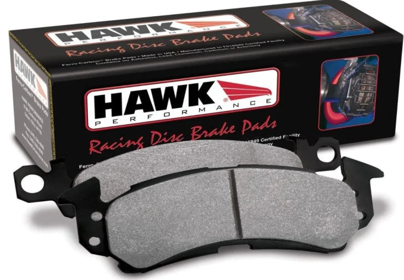 Hawk 20-21 Corvette C8 Z51 Street HP+ Rear Brake Pads - Side View