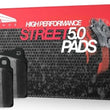 Load image into Gallery viewer, Hawk 20-21 Corvette C8 Z51 Street HPS 5.0 Front Brake Pad - Side View