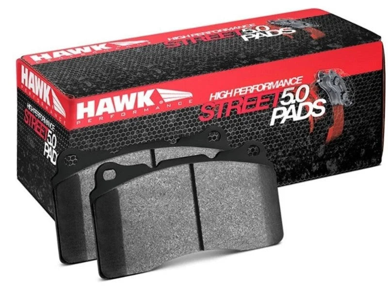 Hawk 2018 Subaru WRX STI HPS 5.0 Rear Brake Pads - Installation View