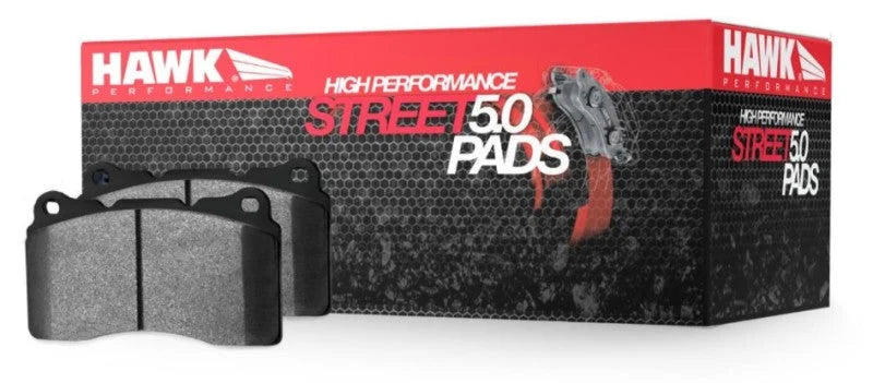 Hawk 2020 Toyota Supra / 19-20 BMW Z4 HPS 5.0 Front Brake Pads - Detail View