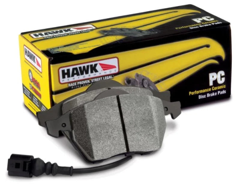 Hawk 2020 Toyota Supra / 19-20 BMW Z4 PC Street Front Brake Pads - Back View