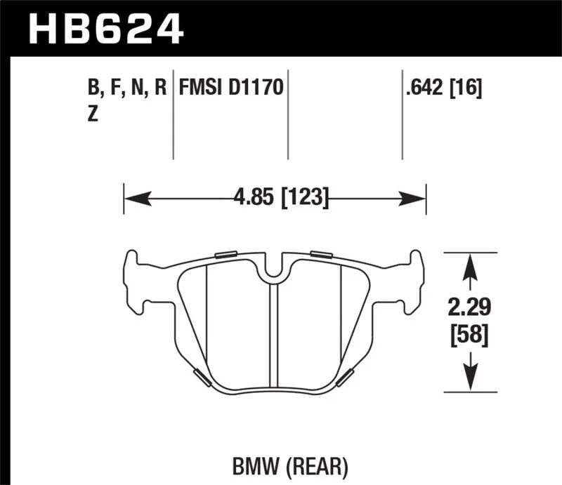 Hawk DTC-60 Motorsports Brake Pads - Main Product View