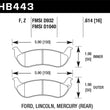 Load image into Gallery viewer, Hawk HPS Street Brake Pads - Main Product View