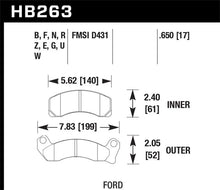 Load image into Gallery viewer, Hawk HPS Street Brake Pads - Main Product View