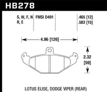 Load image into Gallery viewer, Hawk HPS Street Brake Pads - Main Product View