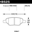 Load image into Gallery viewer, Hawk HPS Street Brake Pads - Side View