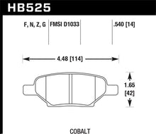 Load image into Gallery viewer, Hawk HPS Street Brake Pads - Side View