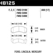 Load image into Gallery viewer, Hawk HPS Street Brake Pads - Side View