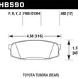 Load image into Gallery viewer, Hawk LTS Street Brake Pads - Main Product View
