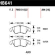 Load image into Gallery viewer, Hawk Performance 09-11 Audi A4/Quattro / 08-11 Quattro / 09-11 Q5 Front Ceramic Street Brake Pads - Main Product View