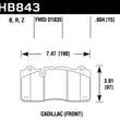 Load image into Gallery viewer, Hawk Performance Ceramic Brake Pads - Main Product View
