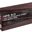 Load image into Gallery viewer, Hawk Performance HPS 5.0 Front Brake Pads fits 2001-2005 Mazda Miata - Back View