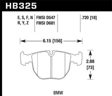 Load image into Gallery viewer, Hawk Performance HPS Street Brake Pads fits 2001-2003 BMW 530I / 1997-2003 BMW 540I / 1995 1997-2001 BMW 740I / 1995-1998 ...