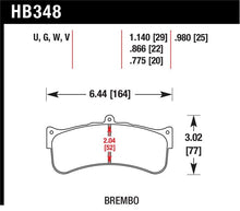 Load image into Gallery viewer, Hawk Performance Motorsports Performance 0.98in Pad Thickness DTC-70 Race Brake Pads - Additional View 5