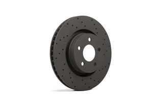 Hawk Performance Talon 2008 Infiniti EX35 Drilled and Slotted Rear Brake Rotor Set fits 2008-2013 Infiniti EX35, EX37 / 20...