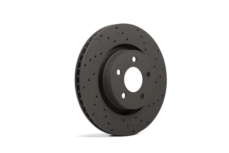 Hawk Performance Talon Drilled and Slotted Front Brake Rotor Set fits 1965-1967 Ford Mustang / 1966 Mustang Shelby Gt-350h...