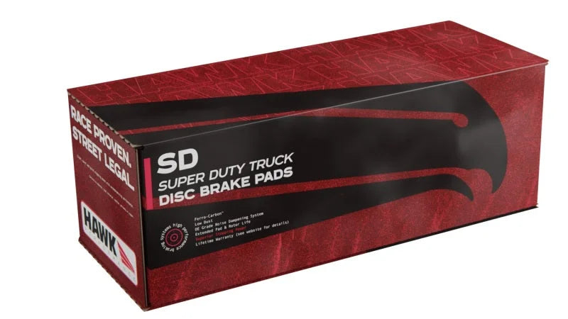 Hawk Super Duty Street Brake Pads - Side View