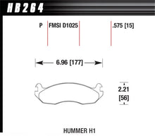 Load image into Gallery viewer, Hawk Super Duty Street Brake Pads - Side View