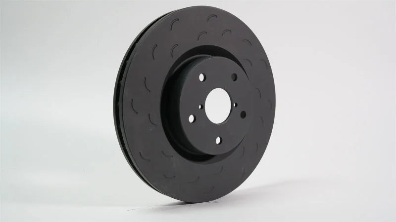 Hawk Talon 16-18 Ford F-250/350/450 4WD Vented Street Brake Rotors Pair - Front - Side View