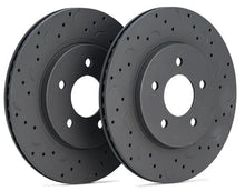 Load image into Gallery viewer, Hawk Talon 18-20 Jeep Wrangler Drilled And Slotted Front Brake Rotor Set - Detail View