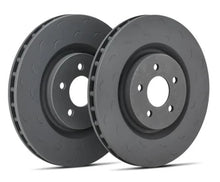 Load image into Gallery viewer, Hawk Talon Slotted-Only Street Rear Brake Rotors fits 1998-2002 Mazda 626 / Mazda Miata - Side View