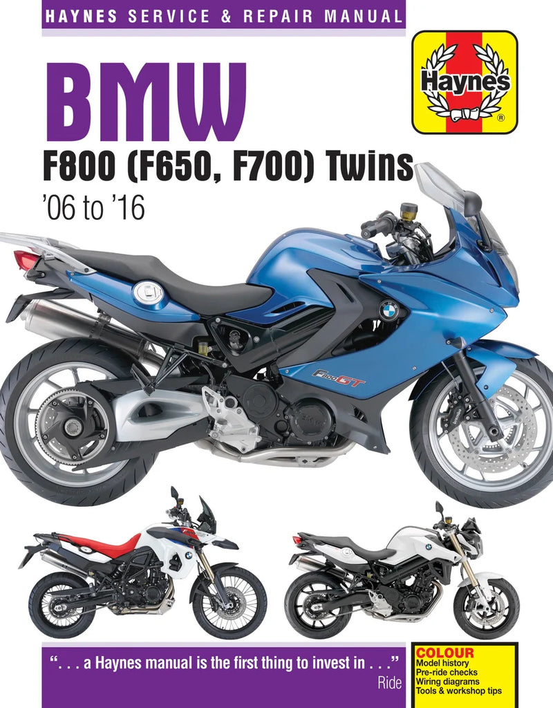 Haynes Manual - BMW '06-'16 M4872 - Main Product View